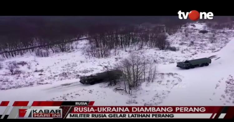 Rusia-Ukraina Diambang Perang, Libatkan Rudal Taktis Iskander