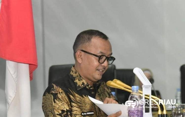 Pj Bupati Kampar M Firdaus Sampaikan Laporan Triwulan II