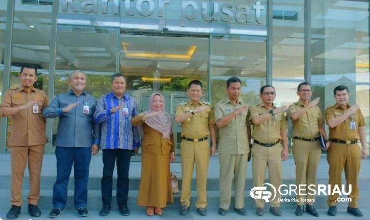 MoU BRK Syariah dan BPKAD Kampar Terkait Kartu Kredit Pemda