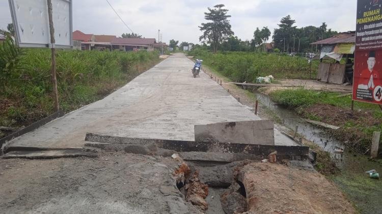 Proyek Siluman di Payung Sekaki Tak Memiliki Papan Informasi, di Duga Pokir Anggota DPRD