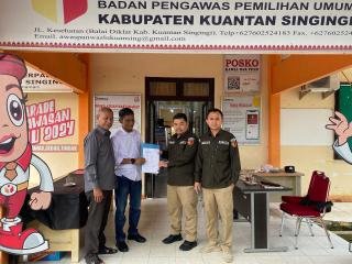 Dinilai Langgar Pemilu, DPD Nasdem Resmi Laporkan Bupati Kuansing Ke Bawaslu