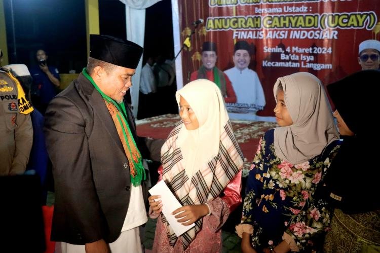 Bupati Zukri Hadiri di Tablig Akbar Menyambut Bulan Suci Ramadan