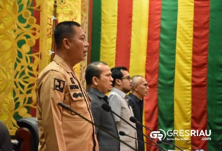 DPRD Pekanbaru Gelar Rapat Penyampaian LKPj Pemko Tahun 2023