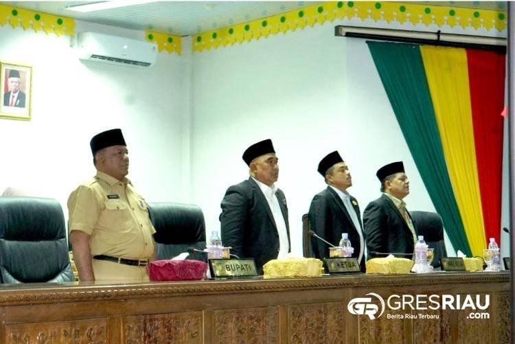 Paripurna Masa Sidang II Tahun 2024 terkait Laporan Reses Anggota DPRD Kampar