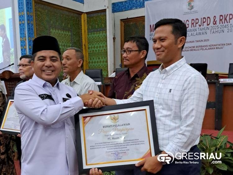 Pemkab Pelalawan Berterimakasih Atas Pemberian CSR PT Musim Mas