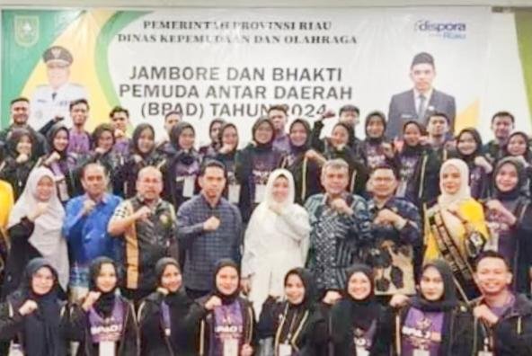 Dispora Riau Gelar Jambore & Bakti Pemuda Antar Daerah 2024