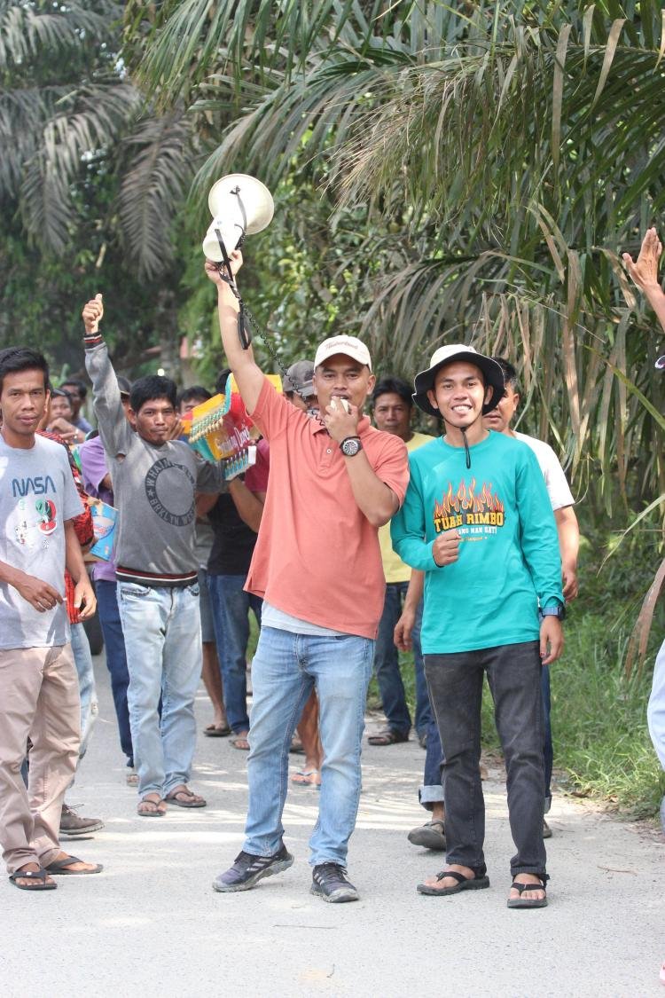 Masyarakat Desa Sako Sangat antusias Mununjukan Semangat Tinggi dengan Adanya Jalur Baru"Tuah Rimbo Mambang Nan Sati
