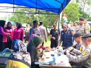 Sie Dokkes Polres Kuansing Gelar Bakti Kesehatan Donor Darah Dalam Rangka HUT Bhayangkara ke-78