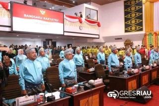 DPRD Pekanbaru Gelar Rapat Paripurna Istimewa Peringati HUT Kota Pekanbaru