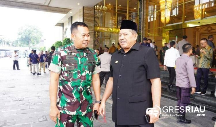 Dandim 0322/Siak Hadiri Rakor Pilkada Serentak Sumatera 2024