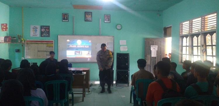 Polsek Singingi Hilir Gelar Penyuluhan Narkoba di SMA 3 Singingi Hilir