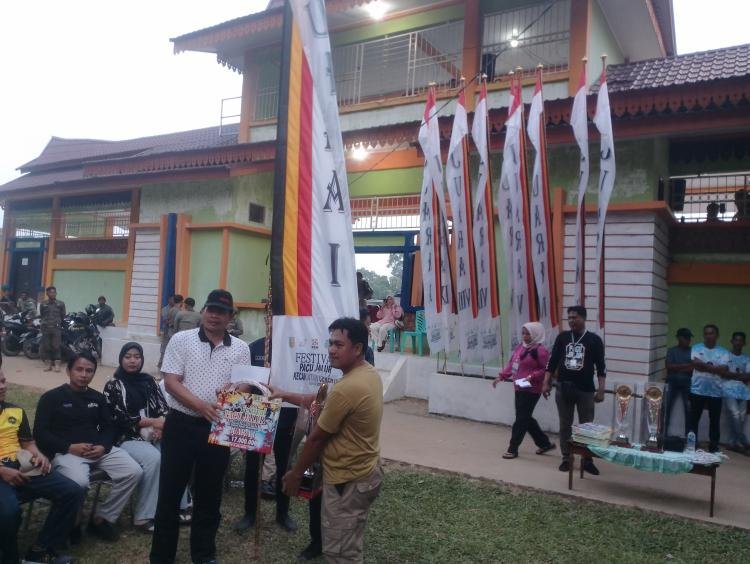 Jalur " Turun Mandi" Sangkiang Indah Berhasil Mencapai Peringkat Pertama di Tepian Nyiur Melambai Kecamatan Cerenti 2024