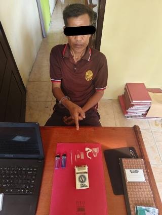 Polsek Benai Ungkap Tindak Pidana Penyalahgunaan Narkotika Jenis Sabu di Desa Gunung Kesiangan