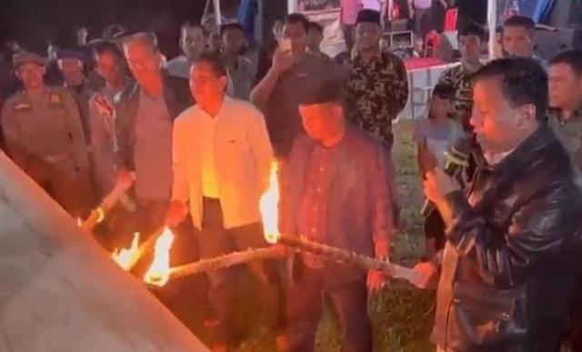 Bupati Kuansing,  Audensi Sebelum Acara Melayur Jalur Pendekar Panjang Bukit Siguntur 2024