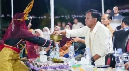 Melayur Jalur  Ular Putiah Linggo Biso, di Desa Pulau Kulur, Kecamatan Kuantan Hilir Seberang, di Hadiri Oleh Bapak Buapati Kuansing 