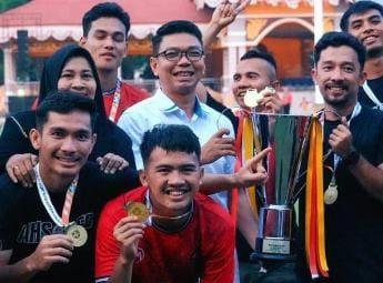 PJ Sekda Kuansing, Secara Resmi Menutup  Turnamen Sepak Bola Bupati Cup Kuansing 2024