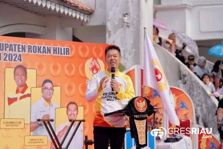 Bupati Resmi Buka Kejuaraan Kabupaten KONI Rohil 2024