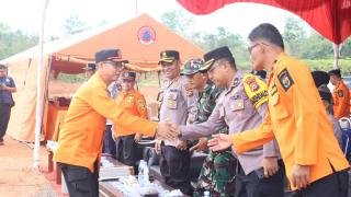 Kapolres Kuansing Hadiri Apel Kesiapsiagaan Terhadap Bencana Kabupaten Kuansing Tahun 2024