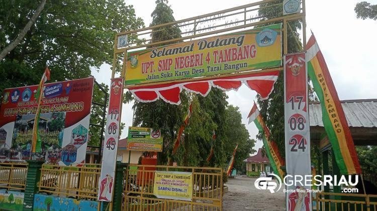 Kepala UPT SMPN 4 Tambang Sulit Ditemui Dugaan Pungli Seragam dan LKS, Kemana BOS 500 Jutaan Pertahap 1004 Siswa Penerima