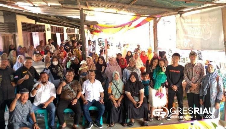 Ditengah Warga Rumbai Barat, Kedatangan Muflihun-Ade Hartarti Membawa Sejuta Harapan