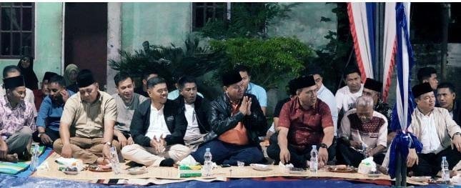 Hadiri Acara Syukuran Jalur Panglimo Olang Putie,  Bupati Kuansing Juga Hadir Dengan Masyarakat Desa Sungai Alah 
