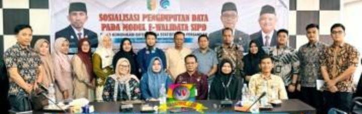 Diskominfoss Kuansing Dan Bappeda litbang Kuansing menggelar Acara Sosialisasi Penginputan Dalam Rangka Peningkatan Kualitas Data Sektoral