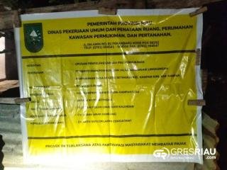 Nomor Wartawan Diblokir Pemborong Semenisasi PSU Dinas PUPR Provinsi Riau, Warga Minta Kejati Riau Periksa dan Turunkan Tim Ahli Beton !