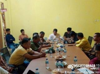 Camat Kampar Kiri Mediasikan Polemik Rumah Ibadah Tidak Berizin, Capai Kesepakatan Bersama !