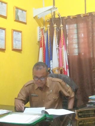 Upacara Bendera UPT SDN 028 Kubang Jaya, Kepala : Himbau Kerjasama Motivasi dan Semangat Orang Tua Untuk Peserta Didik