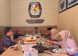 KPU Kabupaten Kampar Bentuk Tim Perumus Debat Publik Calon Bupati dan Wakil Bupati Pilkada 2024