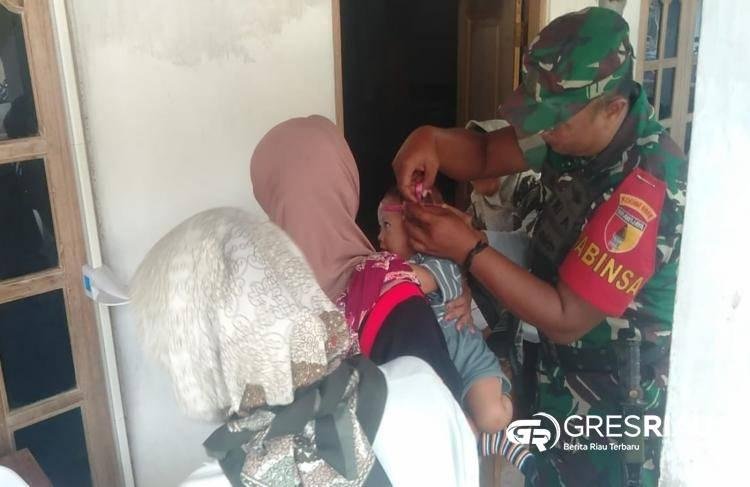 Cegah Stunting, Babinsa Kelurahan Kaulon Ajak Warga Manfaatkan Posyandu
