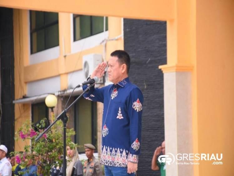 Pimpin Apel Gabungan Awal 2025, Hambali Lanjut Rapat Evaluasi OPD dan Camat se-Kabupaten Kampar
