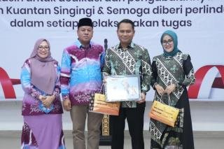 Kenal Pamit Kapolres Kuantan Singingi, Pemda Kuansing Yakin Sinergitas Terjalin Lebih Kuat