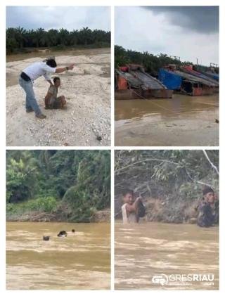 DPP GARAPAN Sentil Telinga APH Kuansing Terkait Tindakan PETI Milik Rakyat !