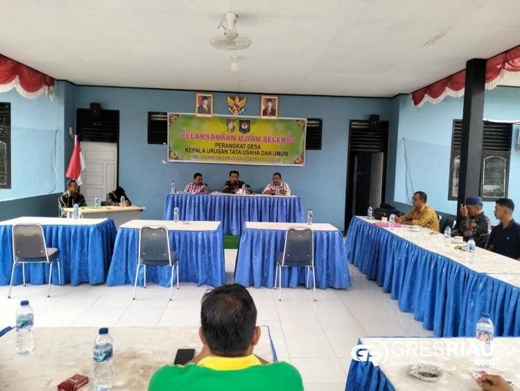 Seleksi Kaur Tata Usaha dan Umum Desa Tanjung Belit Diduga Ada Kejanggalan