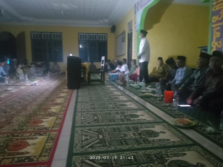 Forkopimcam Kecamatan Pangean Gelar Safari Ramadhan di Desa Padang Tanggung Yang ke Tiga Kalinya