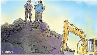 Lapor Pak Kapolri, Penegakkan Hukum Terhadap PETI di Kuansing di Pertanyakan, Aktifitas PETI Skala Besar di Sungai Lagan Bebas Beroperasi.