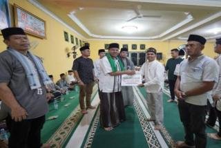 Gelar Safari Ramadhan.  Bupati Kuansing:  Bersama Rombongan Melaksanakan Safari Ramadhan di Masjid Al-Hafzhah Desa Pembatang Kecamatan Pangean