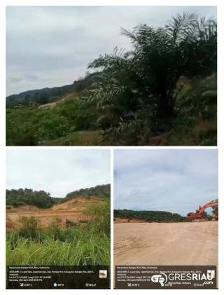 Banjir di Bukit Karak Kampar Kiri ?, Oknum ASN DLHK Riau Diduga Main Tanah dan Langgar Hukum