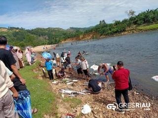 Masyarakat Desa Tanjung Belit Antusias Gelar Pembukaan Lubuk Larangan Sungai Subayang