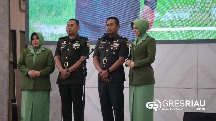 Estafet Kepemimpinan di Kodim 0313/KPR, Tongkat Komando: Letkol Czi Satriady Prabowo, S.I.P., M.Si