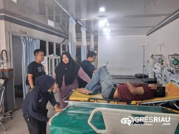 Ketahuan Mencuri Motor,  Warga Pekanbaru Dihajar Massa di Desa Pantai Cermin