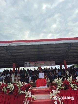 Detik-detik Proklamasi 2025 ! Pesan dan Kesan Camat Kampar Kiri Saat Memperingati HUT RI ke-80