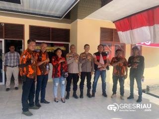 Kunjungan Silaturahmi PAC Pemuda Pancasila ke Polsek Kampar Kiri, Wujudkan Sinergi dalam Menjaga Kamtibmas !