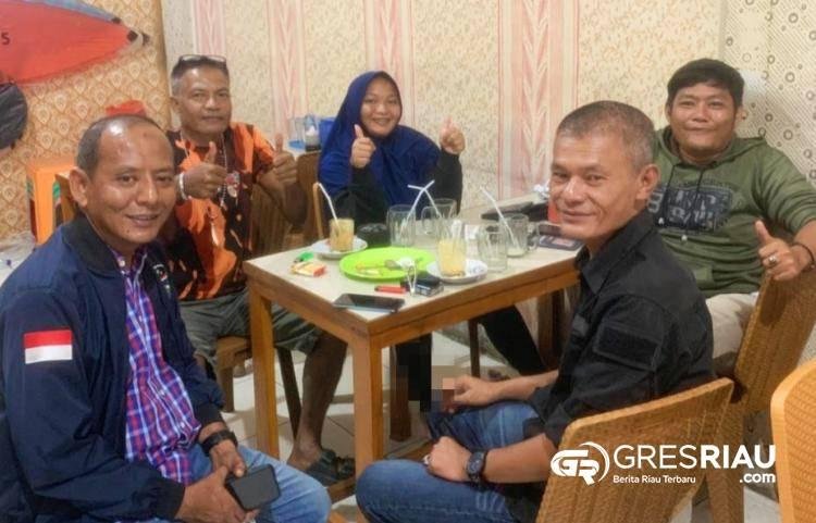 Warga dan Pemuda Pancasila Dukung Tim Hampay Polsek Kampar Kiri Berantas Narkoba dan Cegah Karhutla