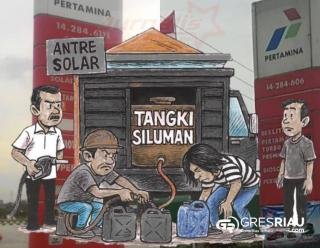 Aksi Damai FPMPH-R, Segera!: Desak Kapolres Kampar Bertindak Atas Dugaan Penimbunan BBM Subsidi di Dua SPBU ini !