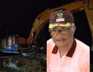 Ada Alat Berat Tak Jelas di Desa Tanjung Karang, Kades Dituding Alergi Wartawan: Pemkab Diminta Tinjau! 