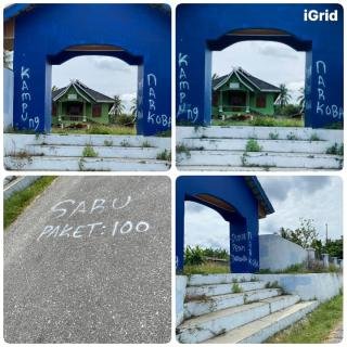 Desa Sahilan Darussalam Geger, Coretan Narkoba Muncul di Sekitar Istana Kerajaan