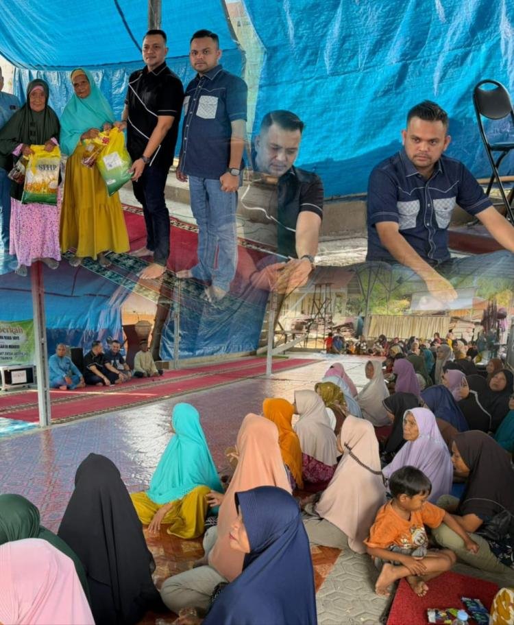 Ketika Hati untuk Negeri, Dirut PT Green Palama Tebar Kebaikan di Jatirejo Inhu