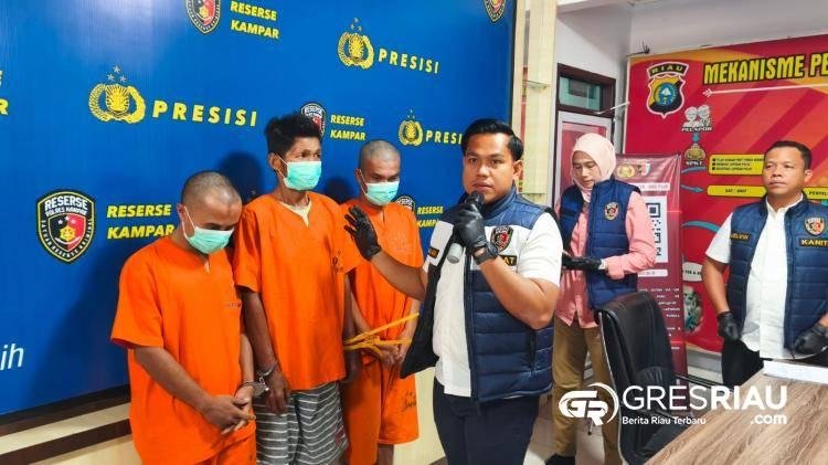 Satreskrim Ekpos Dua Kasus Menonjol, Tunjukkan Komitmen Dalam Pemberatan Kriminalitas di Kampar!
